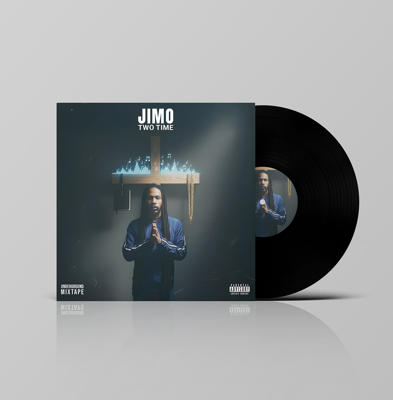 Verso de la pochette d'album avec tracklist